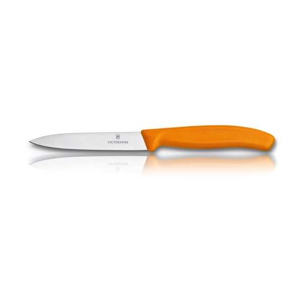 Cuchillo legumbres 10 cm. naranja