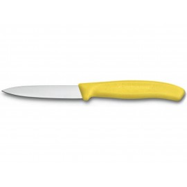 Couteau legumes 10 cms. jaune