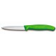 Couteau legumes 10 cms. vert