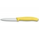 Cuchillo legumbres filo dentado amarillo