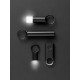 Porte-clés avec mini torche LED