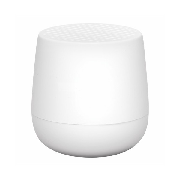 Altavoz Lexon Mino + blanco metalizado