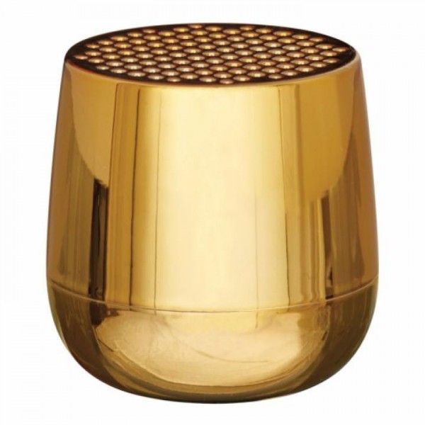 Altavoz Lexon Mino + dorado metalizado