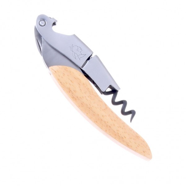 Sommelier avec manche en bois.