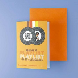 Carte de félicitations Playlist