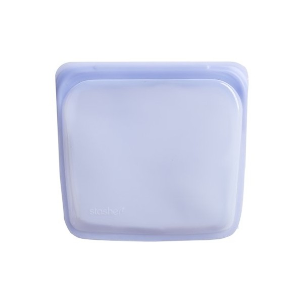 Stasher sac silicone moyen mauve