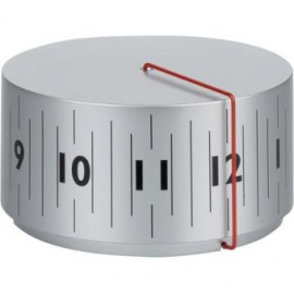 Around clock plateado