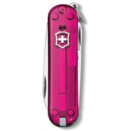 Navaja Classic 58 mm rosa transparente