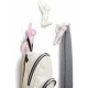 Colgadores pared Buddy de Umbra rosas