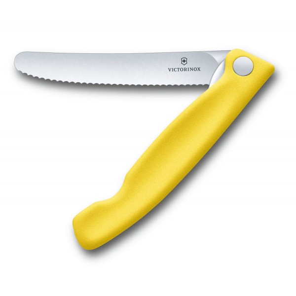 Cuchillo plegable amarillo Victorinox