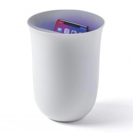 Cargador inalámbrico de móvil, con esterilizador UV