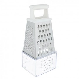 Rallador de 4 caras con contenedor