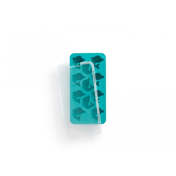 Cubitera con tapa delfines