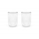 Vaso refresco de doble pared 290 ml, set de 2