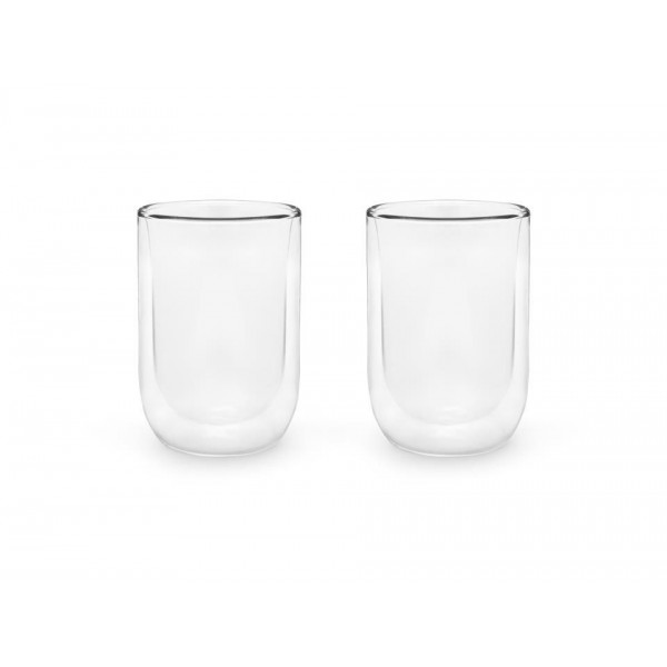 Vaso refresco de doble pared 290 ml, set de 2