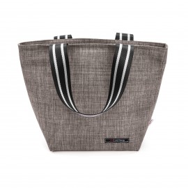 Sac porte aliments gris Iris