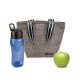 Sac porte aliments gris Iris