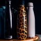 Botella Leopardo 500 ml doble pared inox