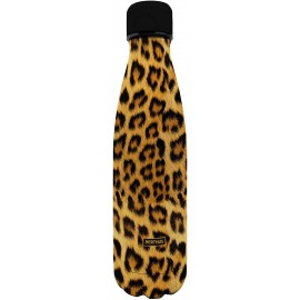 Botella Leopardo 500 ml doble pared inox