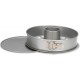 Molde springform con 2 bases 26 cm. silver-top