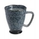 Mug 9 x 11 400 ml. Blue/grey Cir