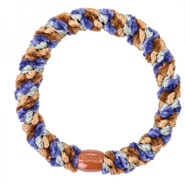 Goma Kknekki Mix navy y marrón brillo