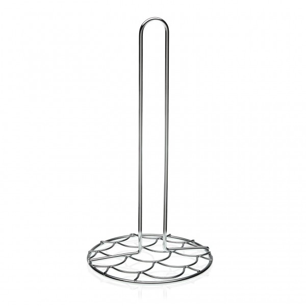 Porte-rouleau de papier de cuisine cromé