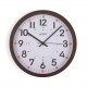 Horloge cuisine bois 30 cm
