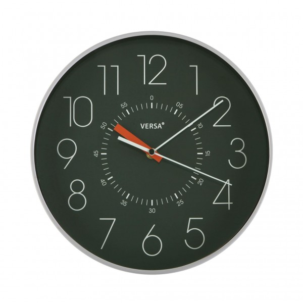 Horloge cuisine vert 30 cm