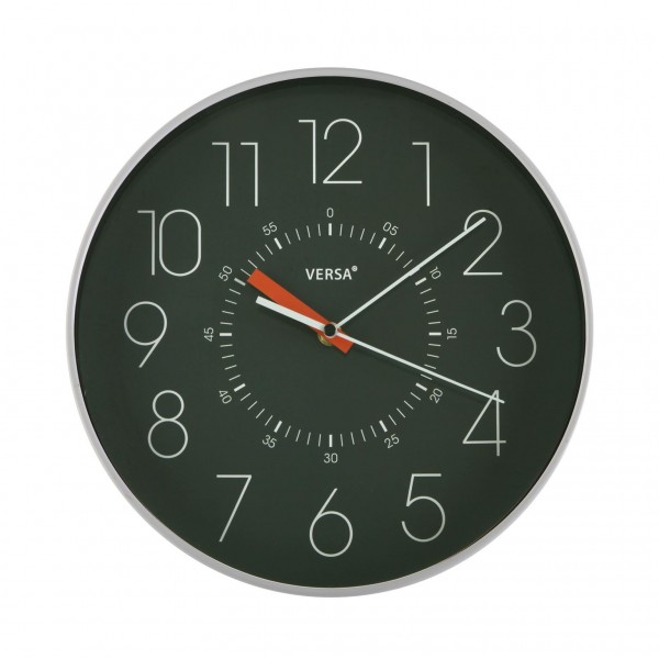 Horloge cuisine vert 30 cm
