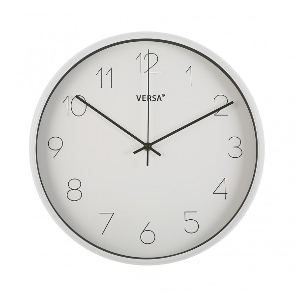Reloj de Cocina blanco 35,4 cm