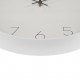 Reloj de Cocina blanco 35,4 cm