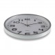 Reloj de Cocina Plata 30,5 cm