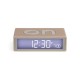 Reloj despertador Lexon Flip+ dorado