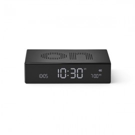 Reloj despertador Lexon Flip Premium negro