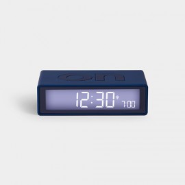 Reloj despertador Lexon Flip+ azul oscuro