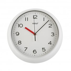 Horloge cuisine blanc