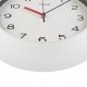 Horloge cuisine blanc