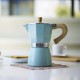 Cafetera Venezia azul 3 T