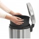 Poubelle 30 l. Brabantia Newicon acier matte