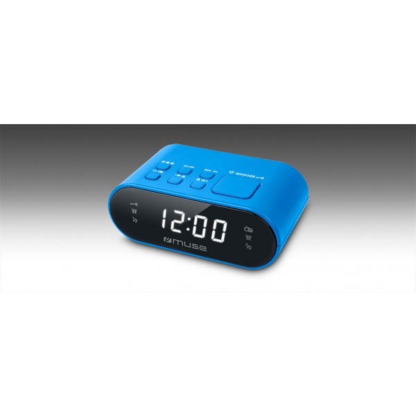 MUSE DESPERTADOR ALARMA azul