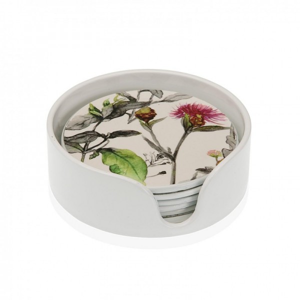 Posavasos flores (6x)