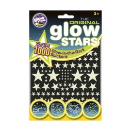 Estrellas fluorescentes pegatinas 1000