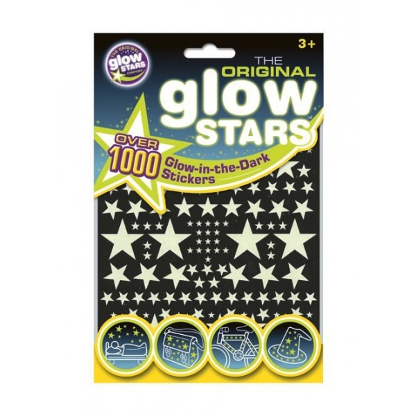 Estrellas fluorescentes pegatinas 1000 - Things-store