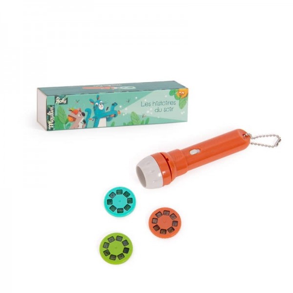 Linterna historias jungla Moulin Roty