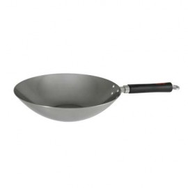 Wok acero carbono 30 cm