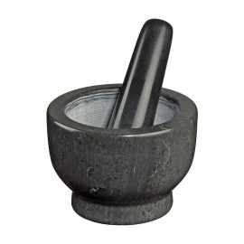 Mortero con mano de marmol 13 cm