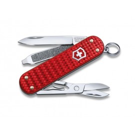 Navaja Classic 58 mm Alox Precious Rojo