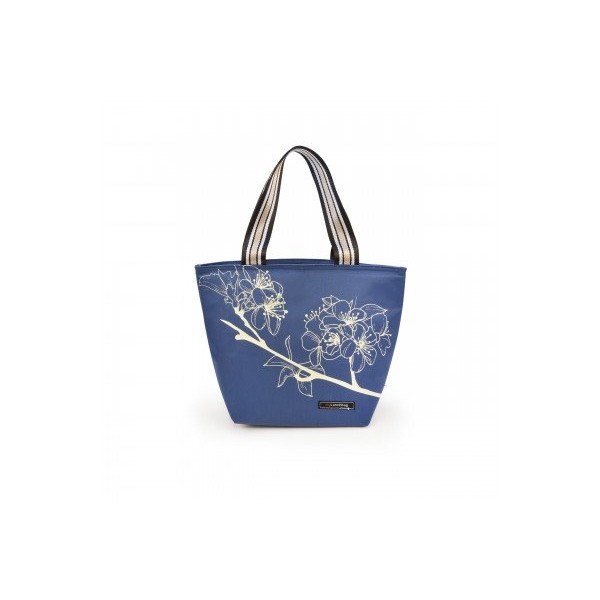 Sac porte aliments bleu