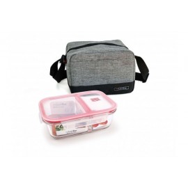 Lunch bag real gris Iris